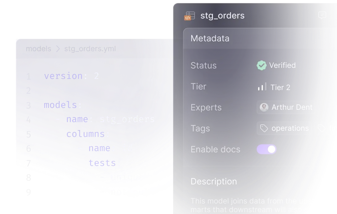 Data transformation with dbt