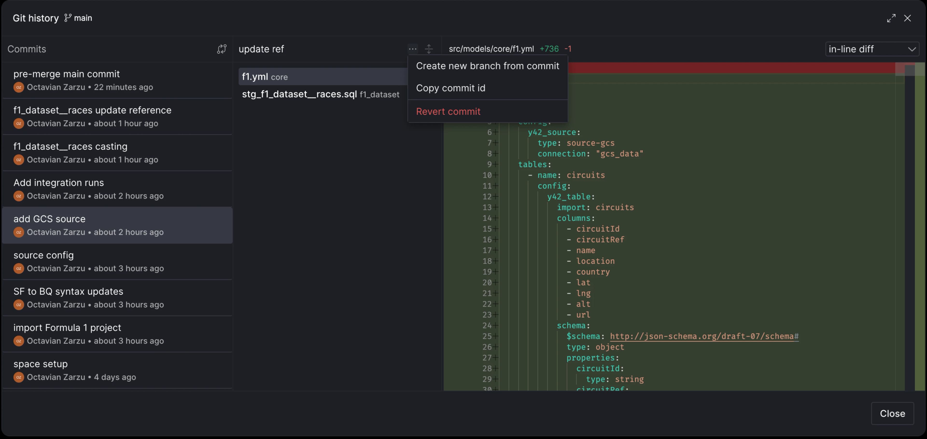 Instant zero-copy rollbacks.