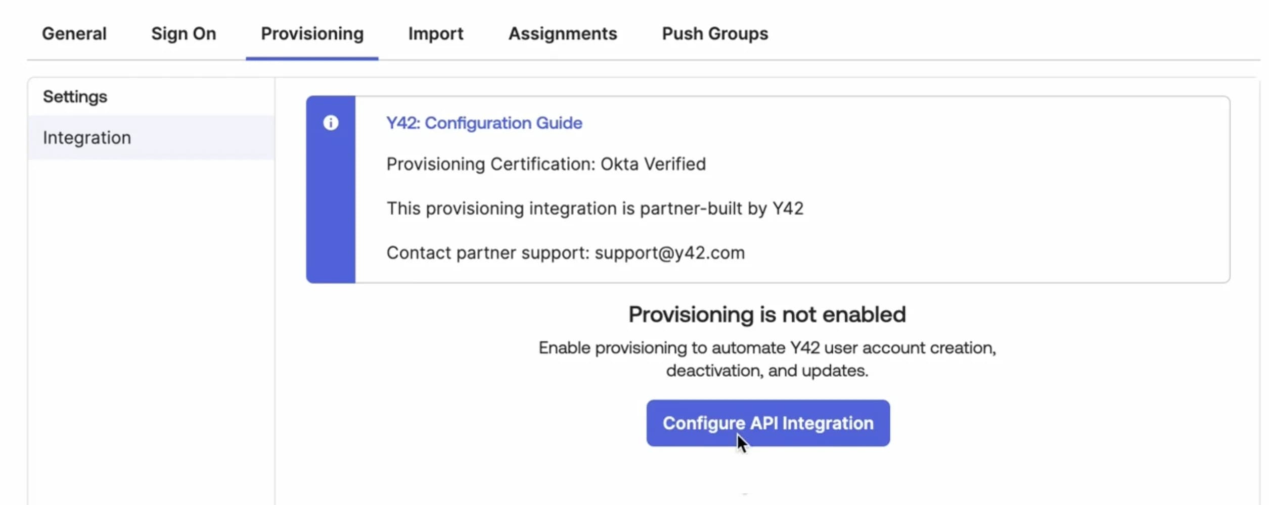 Okta SCIM Authentication: Provisioning