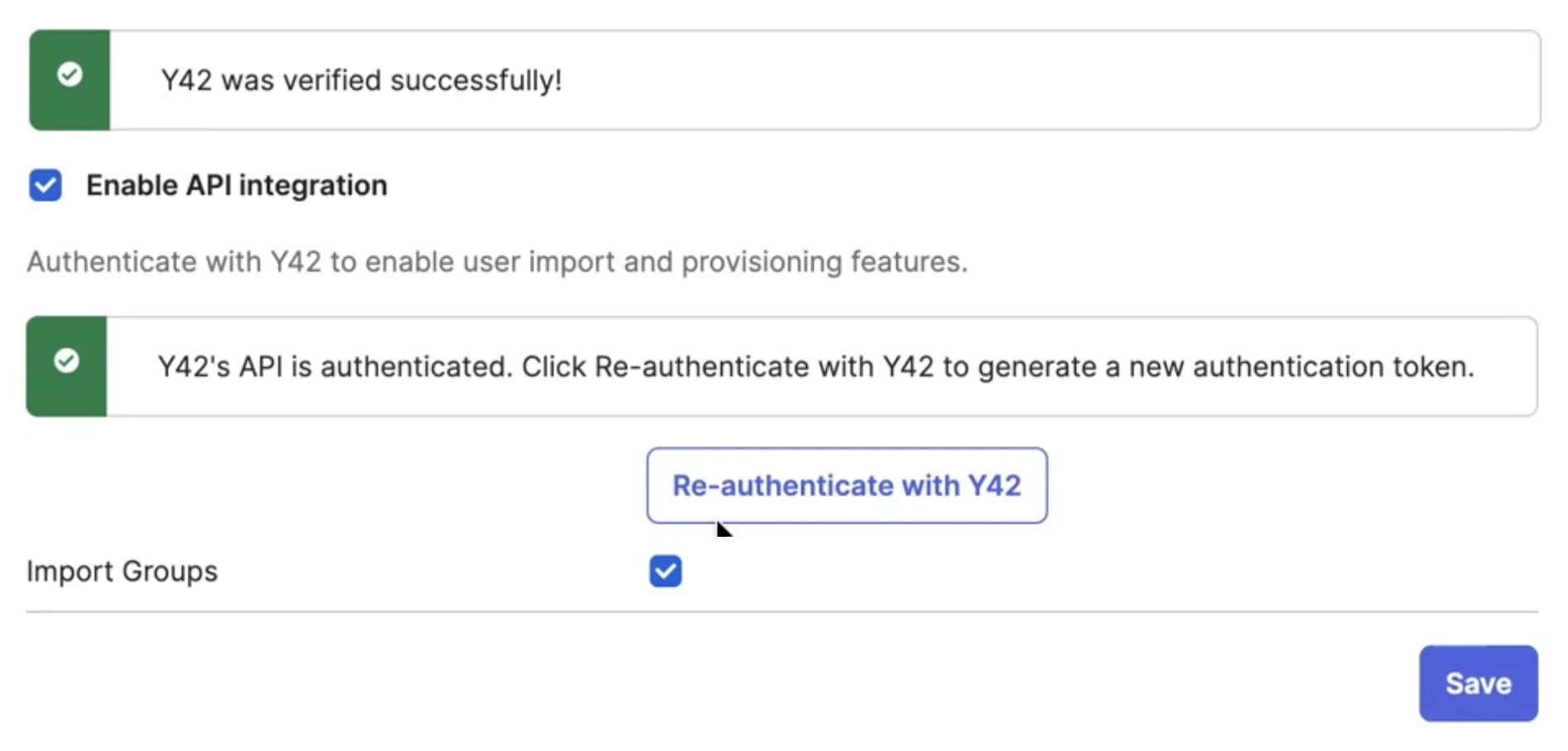 Okta SCIM Authentication: Success authentication